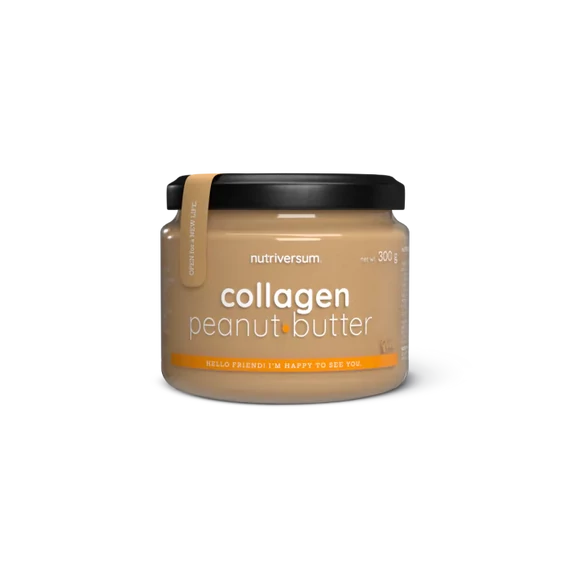 Nutriversum food collagén peanut butter 300g