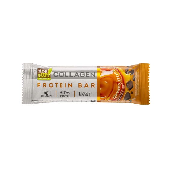 Rice Up collagen protein bar toffee caramel 50g