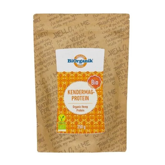 Biorganik bio kendermagprotein 58% fehérjetartalommal 250g