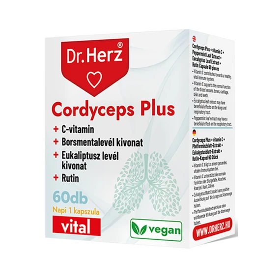 Dr Herz Cordyceps Plus 60x