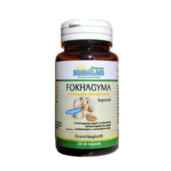 NutriLAB Fokhagyma kapszula 30x