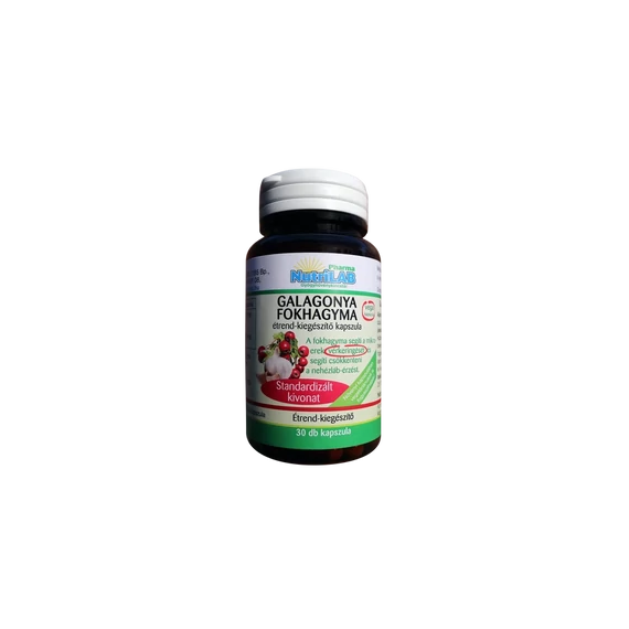 NutriLAB Galagonya-Fokhagyma kapszula 30x