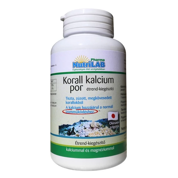 NutriLAB korall kalcium kapszula 30x