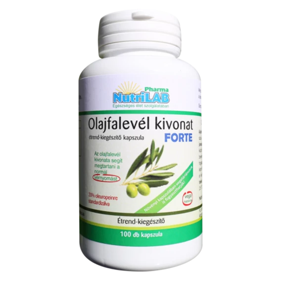 NutriLAB olajfalevél kivonat kapszula 30x
