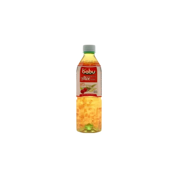 Babu aloe vera ital eper ízű 500ml