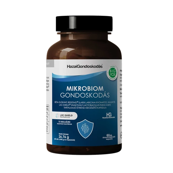 Hazai Gondoskodás Mikrobiom gondoskodás béta-glükán kapszula 60x