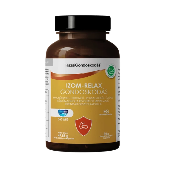 Hazai Gondoskodás Izom-relax gondoskodás Aquamin Mg kapszula 60x