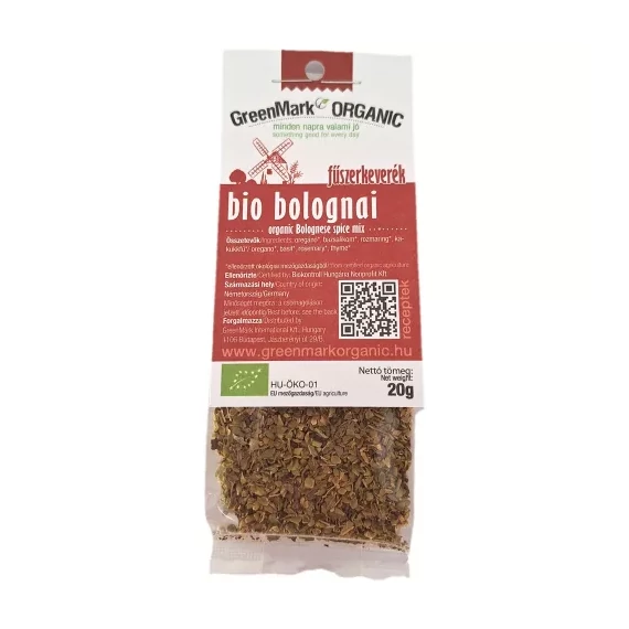 GreenMark bio bolognai fűszerkeverék 20g