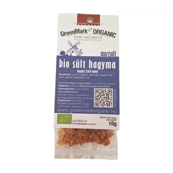 GreenMark bio sült hagyma 10g
