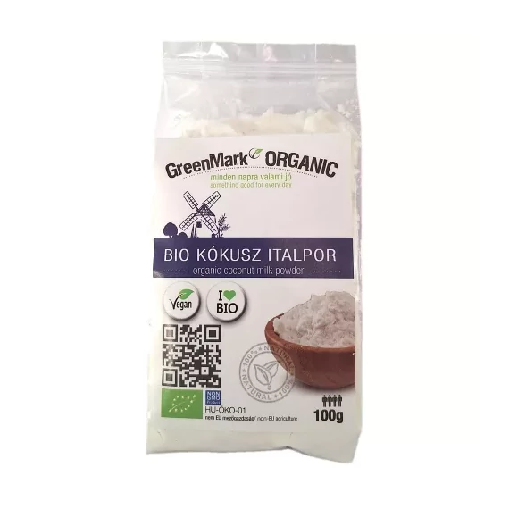 GreenMark bio kókusz italpor 100g