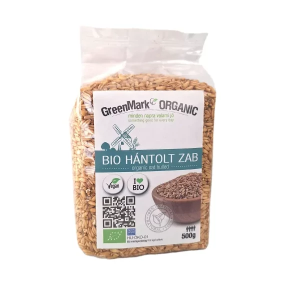 GreenMark bio hántolt zab 500g