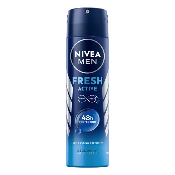 Nivea deo spray Fresh Active 0%aluminium 150ml