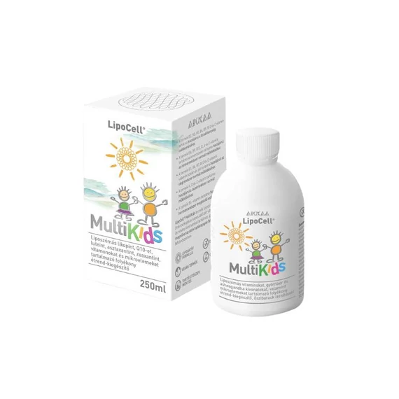 LipoCell MultiKids étrend-kiegészítő 250ml
