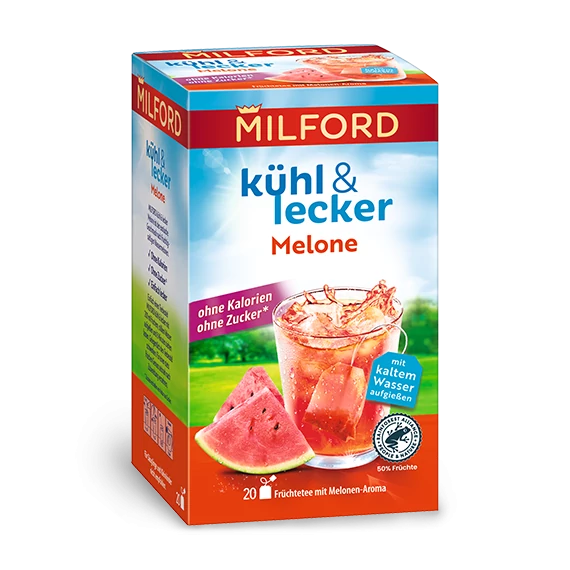 Milford Dinnye ízű gyümölcstea hideg teához 20x