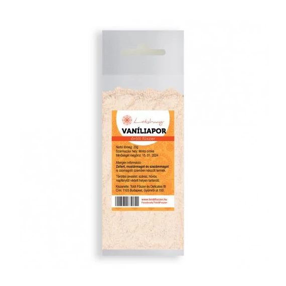 Toldi vaníliapor 20g