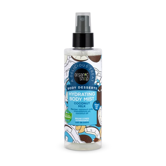 Organic Shop kókuszvizes hidratáló testpermet 200ml