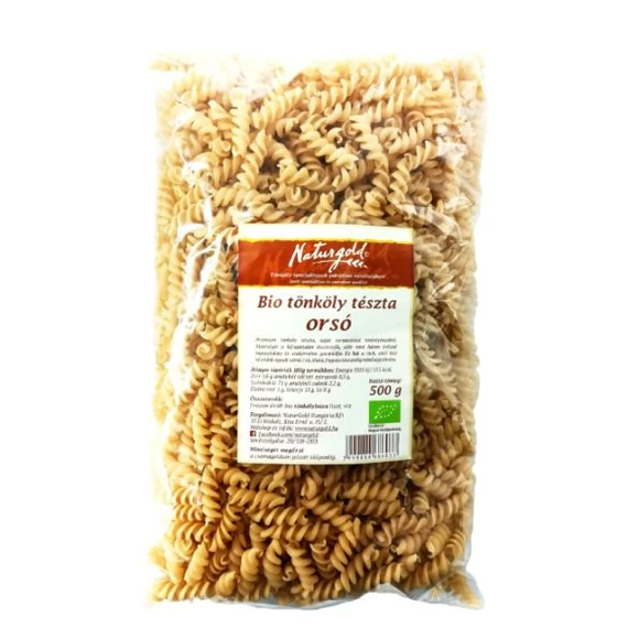 Naturgold tészta bio tönköly orsó 500g