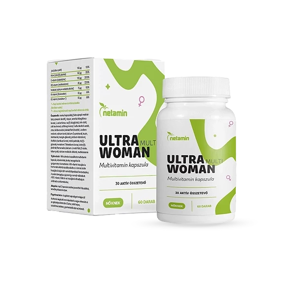 Netamin Ultra Multi Woman multivitamin kapszula nőknek 60x