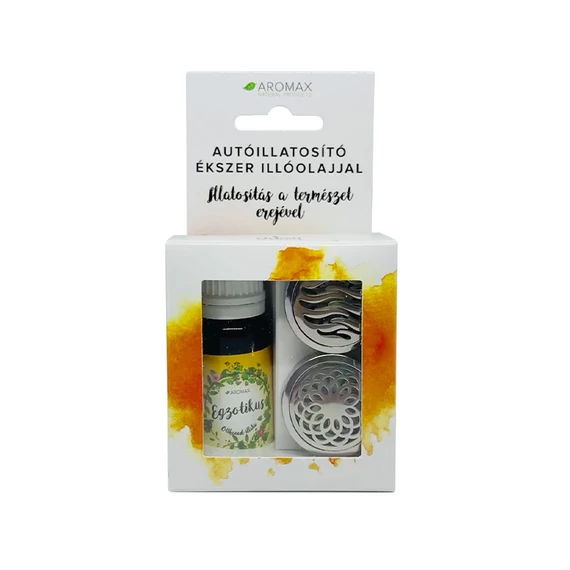 Aromax autóékszer egzotikus illóolajjal 2db