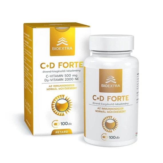 Bioextra C+D forte retard kapszula 100x