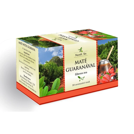 Mecsek maté tea guaranával 20x1,5g 30g