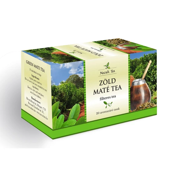 Mecsek zöld maté tea 20x1,5g 30g