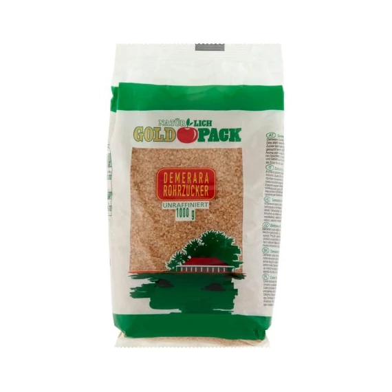 Gold Pack Demerara Nádcukor 1kg