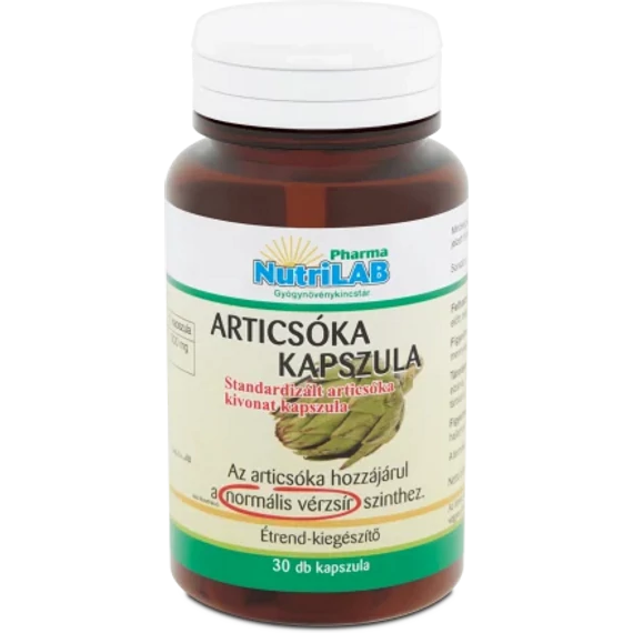Nutrilab Articsóka kapszula 30x