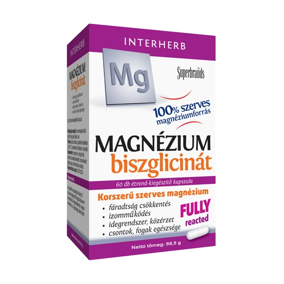 Interherb Magnézium-biszglicinát kapszula 60x