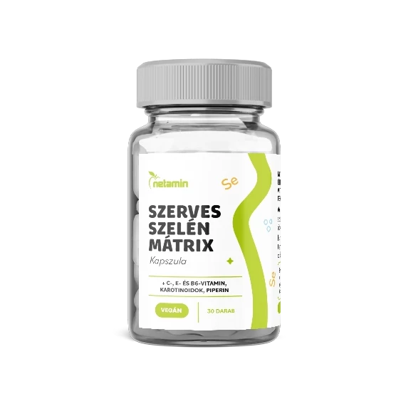 Netamin szerves szelén mátrix kapszula 30x