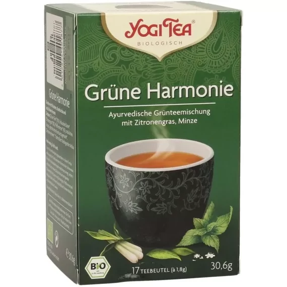 Yogi bio tea zöld egyensúly 17x1g 31g