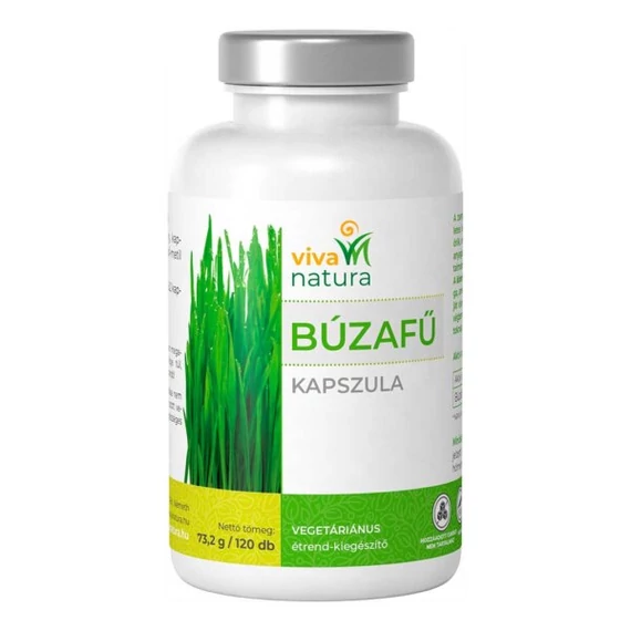 Viva Natura Búzafű kapszula vegán 120x