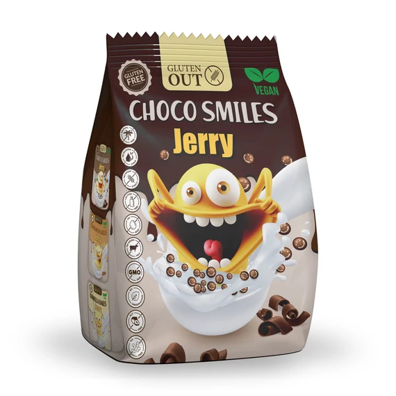 Nerano kakaós ízű gm.reggelizőpehely 375g