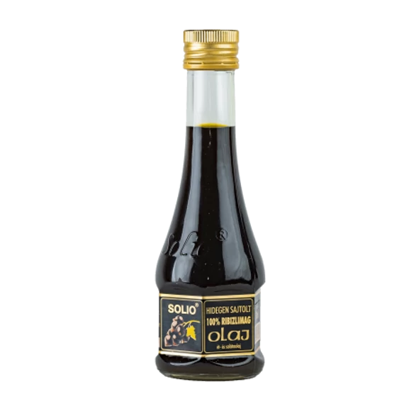 Solio hidegen sajtolt feketeribizlimag olaj 100ml