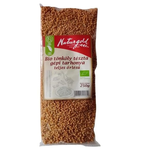 Naturgold bio tönköly tészta gépi tarhonya telj. kiőrl. 250g