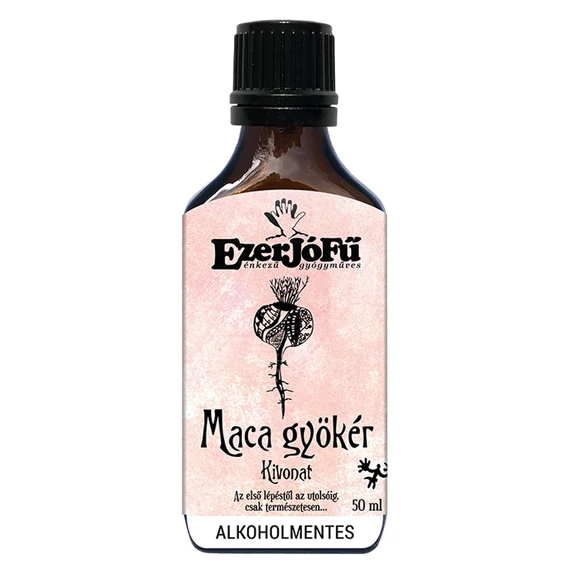 Ezerjófű Maca gyökér glicerines kivonat 50ml