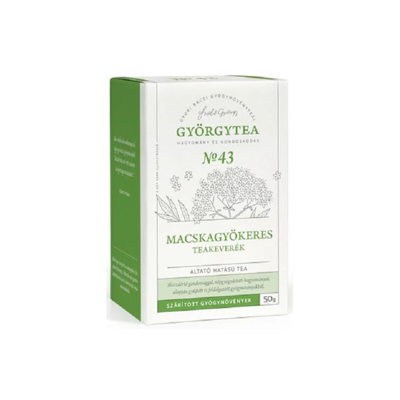 GyörgyTea 43 macskagyökeres teakeverék [Altató hatású te 50g