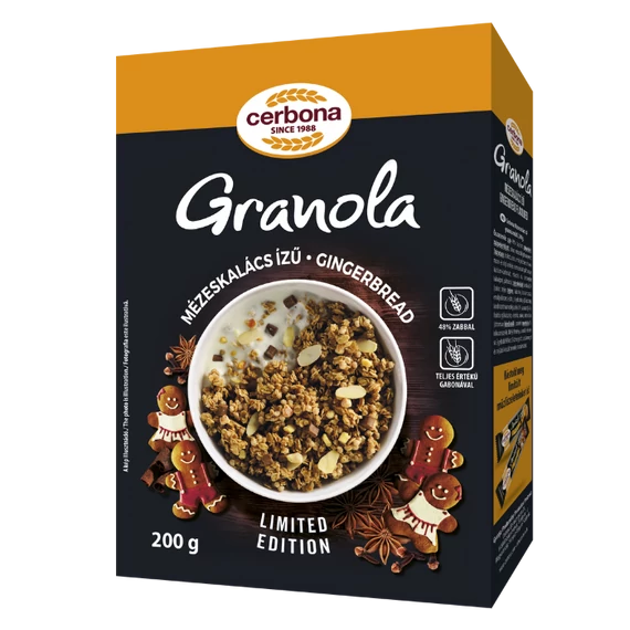 Cerbona mézeskalács ízű granola 200g
