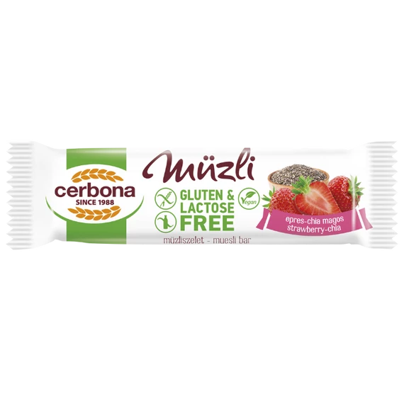 Cerbona epres-chia magos műzliszelet 35g