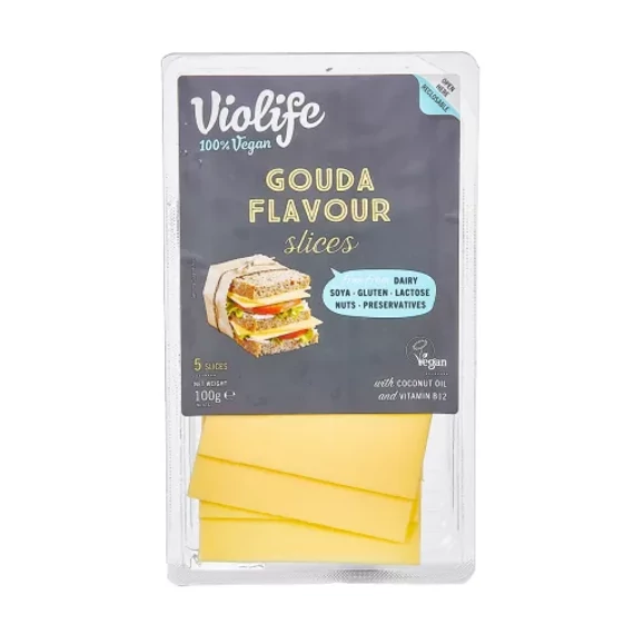 Violife növényi sajt szeletelt Gouda 100g