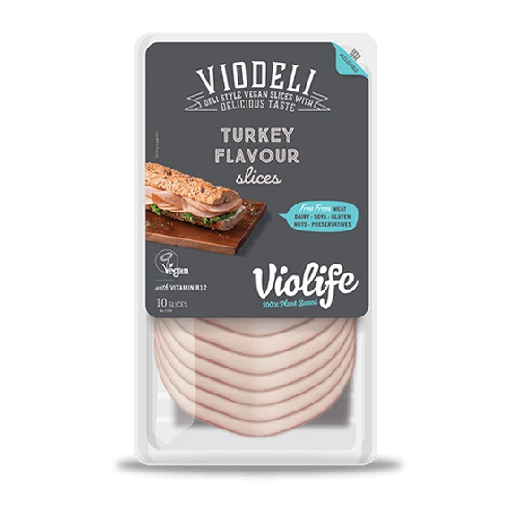 Violife Viodeli Pulyka ízesítésű szeletek 100g