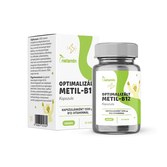 Netamin Optimalizált Metil-B12 kapszula 30x