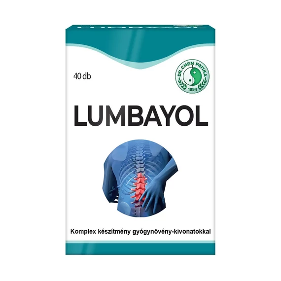 Dr.Chen Lumbayol Porc és Csont komplex kapszula 40x