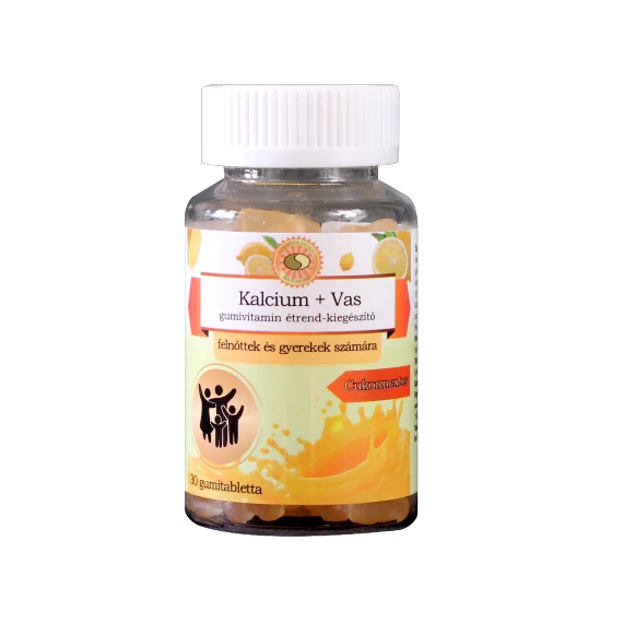 Big Star gumivitamin Kalcium+Vas 30x