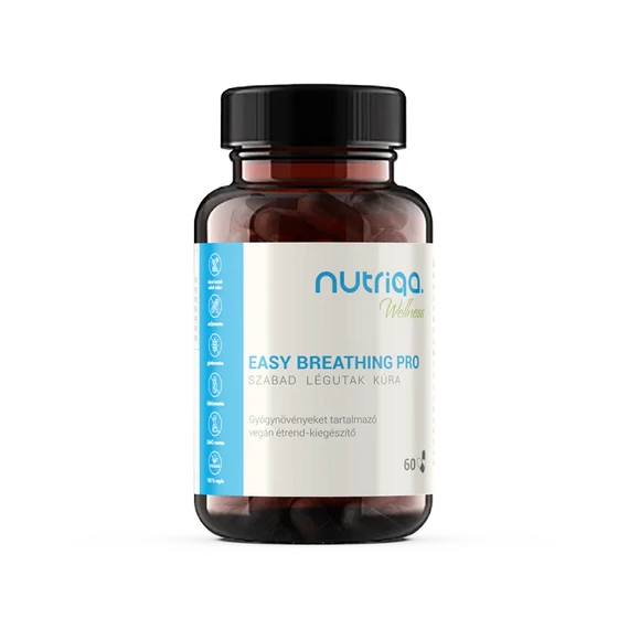 Nutriqa Szabad Légutak vegán kapszula 60x