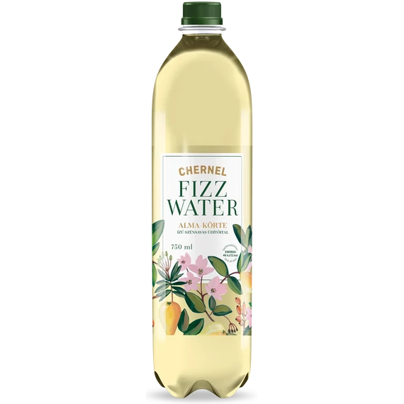 Fizz Water Alma-körte ízű szénsavas üditőital 750ml