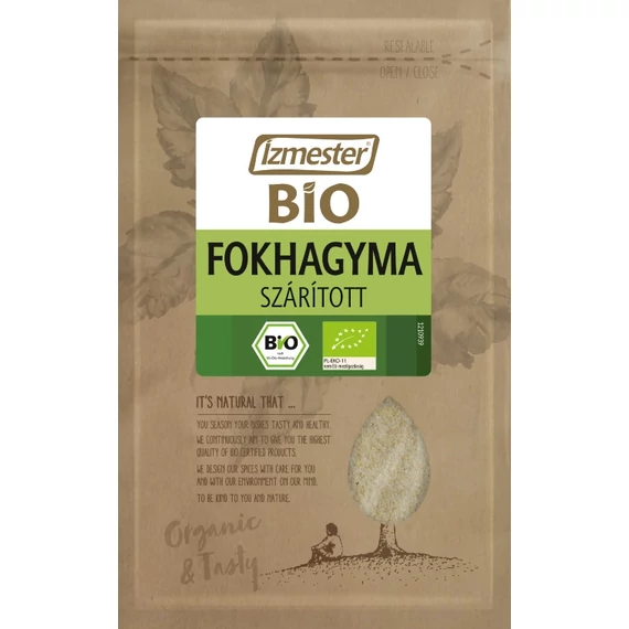 Ízmester bio fokhagyma szárított 15g