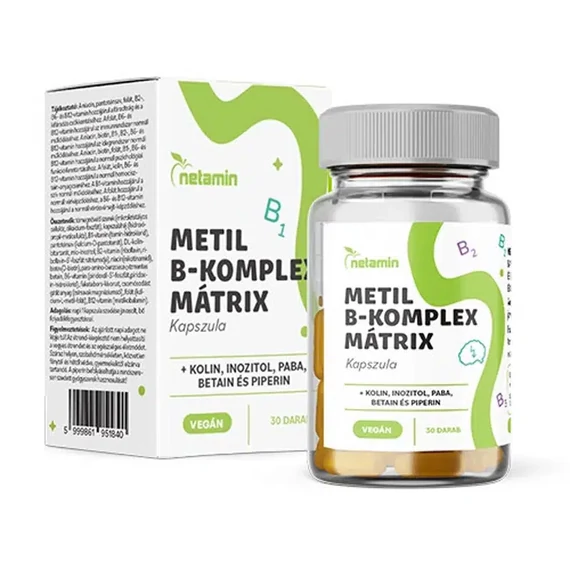 Netamin Metil B-Komplex Mátrix kapszula 30x