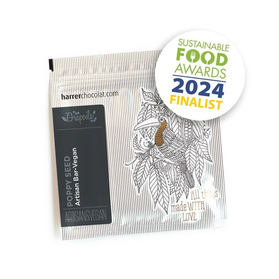 Harrer & Grapoila máklisztes vegán táblacsokoládé 50g