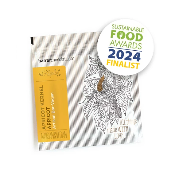 Harrer&Grapiola sárgabarackmag-lisztes vegán táblacsoki 50g